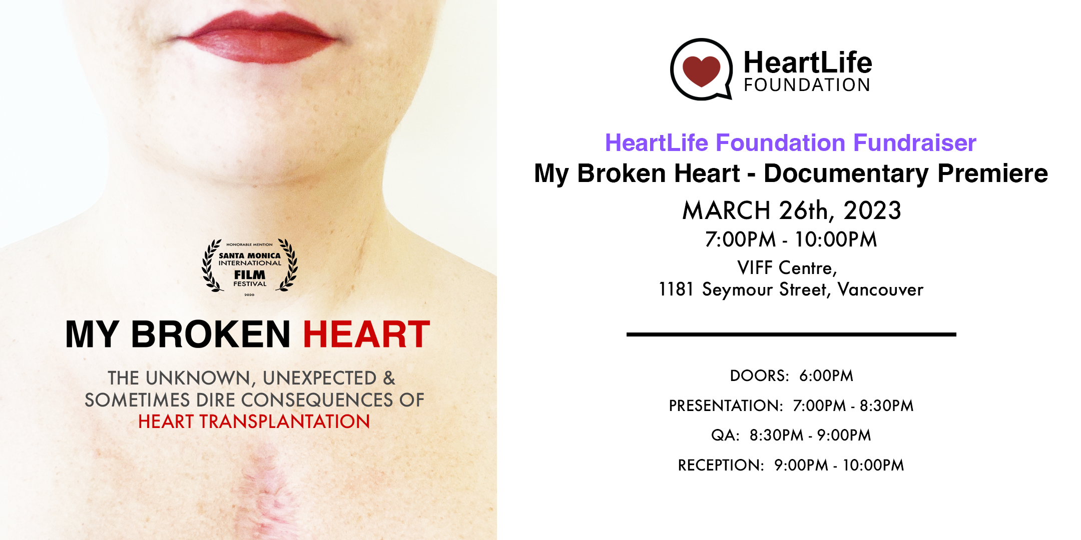 My Broken Heart documentary poster